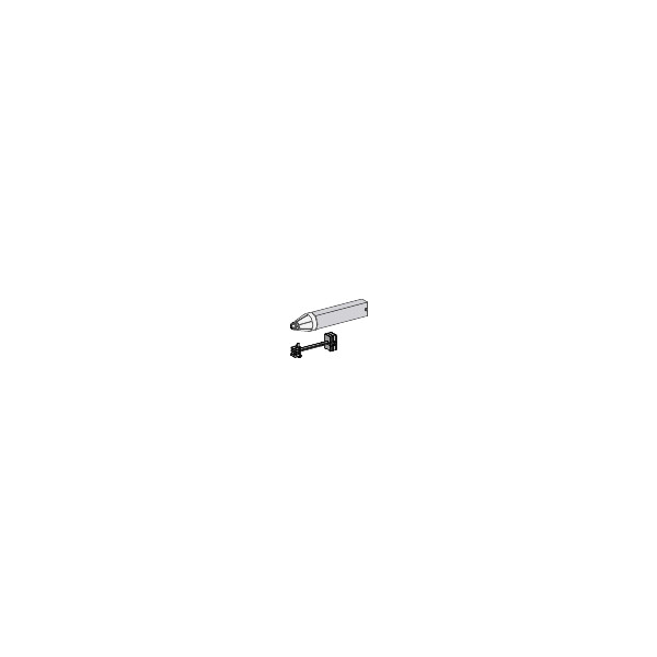 Canalis boite alimentation 25A bout blanche - Schneider Electric - KBA25ABG4W