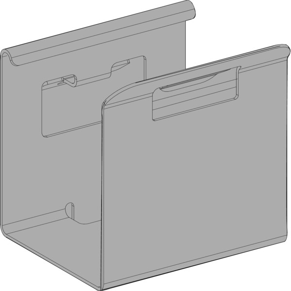 Schneider Electric Support Goulotte - Schneider Electric - KBB40ZFG1