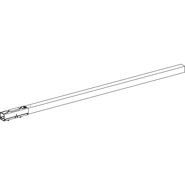 Canalis element droit KBB25 blanc - Schneider Electric - KBB25ED22300W