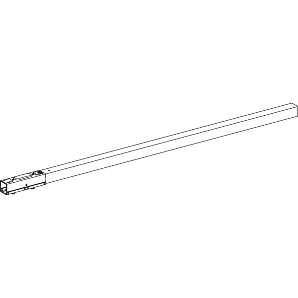 Canalis element droit KBB25 blanc - Schneider Electric - KBB25ED42300W