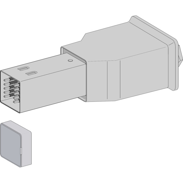 Schneider Electric Alimentation 40A Droite - Schneider Electric - KBB40ABD44TW