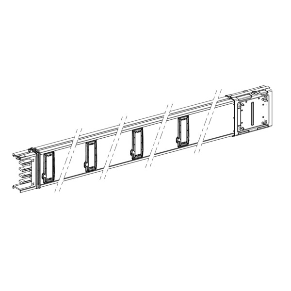 Schneider Electric Elément de distribution 2M 250 A - Schneider Electric - KSA250ED4208