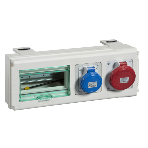 Schneider Electric Coffret 32A avec 2 Pc - Schneider Electric - KSB32CP11F