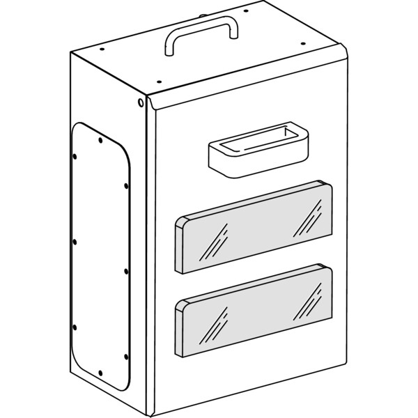 COFFRET 160A 24 MODULES - Schneider Electric - KSB160SM424