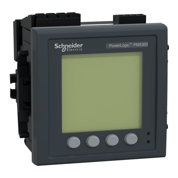 Powerlogic, centrale de mesure pm5330 modbus rs485, mémoire, 2e/2s, relais - Schneider Electric - METSEPM5330