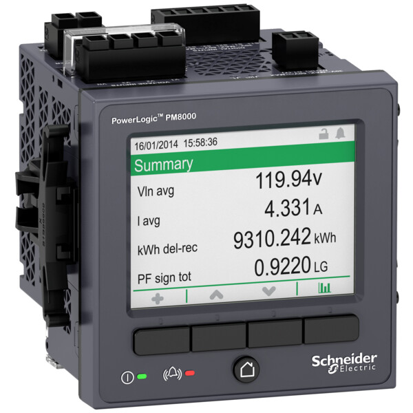 Powerlogic Pm - Centrale De Mesure - écran Intégré - Schneider Electric - METSEPM8240