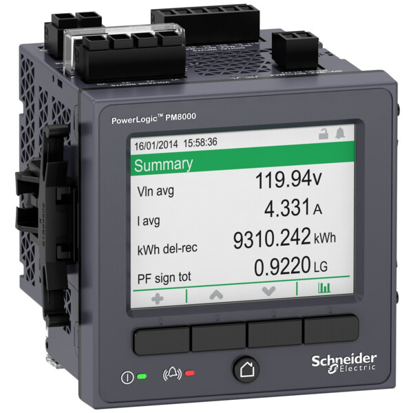 Powerlogic Pm - Centrale De Mesure - écran Intégré - Schneider Electric - METSEPM8240
