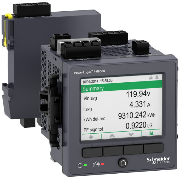 Powerlogic Pm - Centrale De Mesure - écran Intégré - Schneider Electric - METSEPM8240