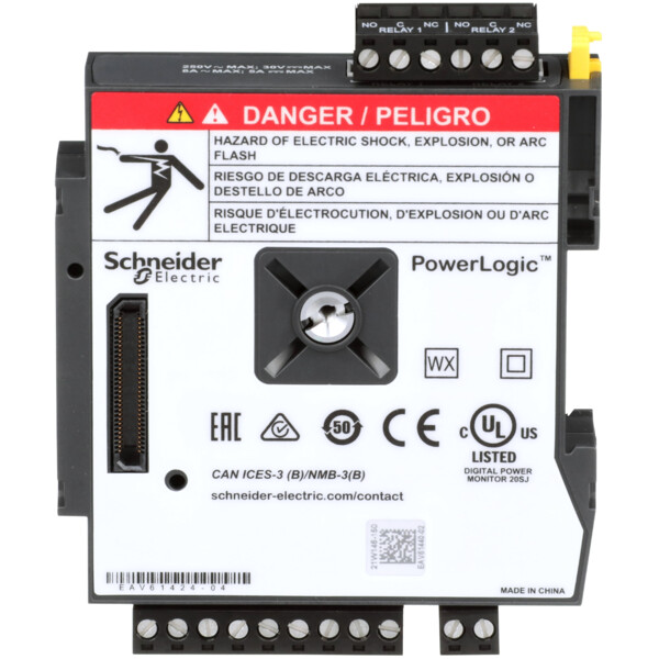Powerlogic - Module Entrées / Sorties - Centrale De Mesure Pm8000 - Modules E/s - Schneider Electric - METSEPM89M2600