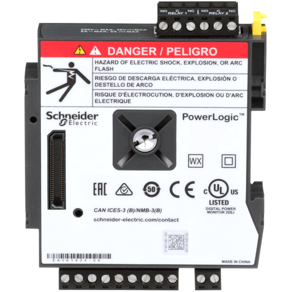 Powerlogic - Module Entrées / Sorties - Centrale De Mesure Pm8000 - Modules E/s - Schneider Electric - METSEPM89M2600