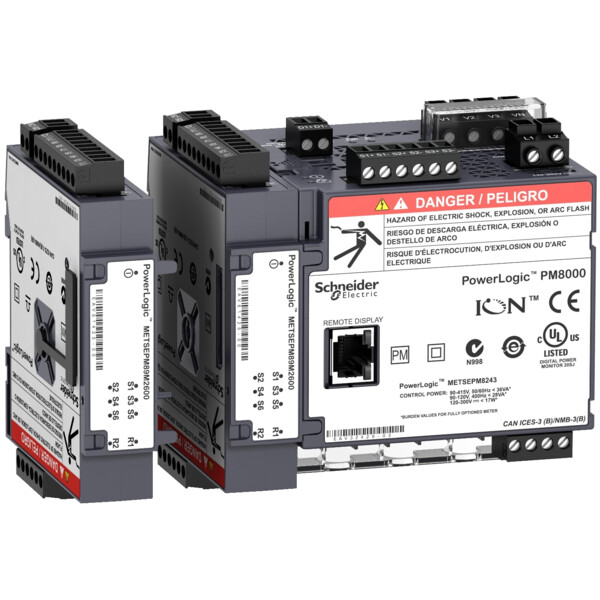 Powerlogic - Module Entrées / Sorties - Centrale De Mesure Pm8000 - Modules E/s - Schneider Electric - METSEPM89M2600
