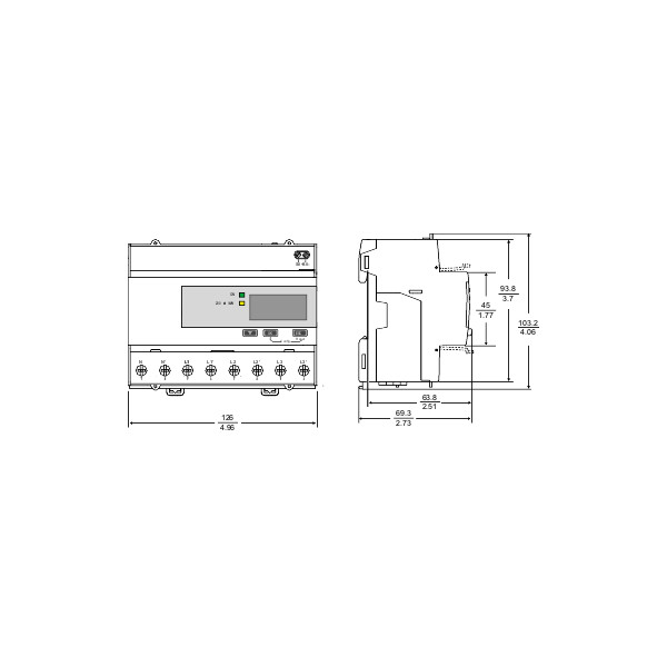 TRANSFORMATEUR COURANT BA SSE TENSION CIR - Schneider Electric - LVCT00804S