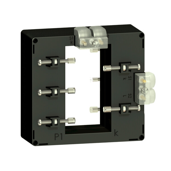 PowerLogic, Transformateur Intensité 1250/5A double sortie (Barre 54x102mm) - Schneider Electric - METSECT5DE125