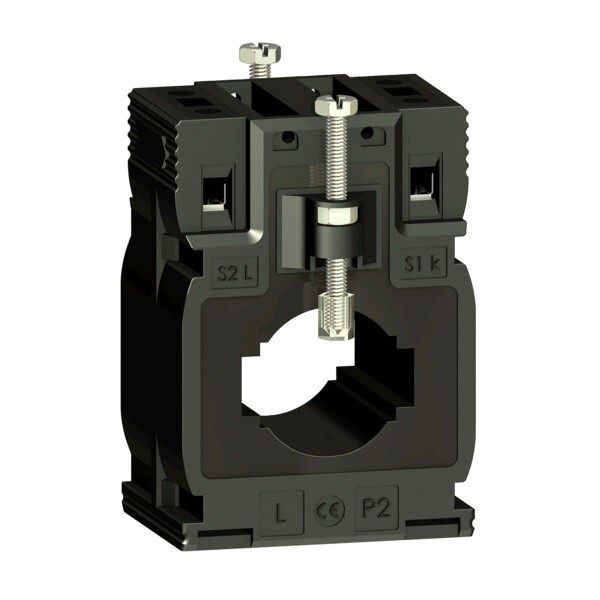 PowerLogic, Transformateur Intensité DIN 400/5A (Câble <27, Barre 10x32 15x25) - Schneider Electric - METSECT5MA040