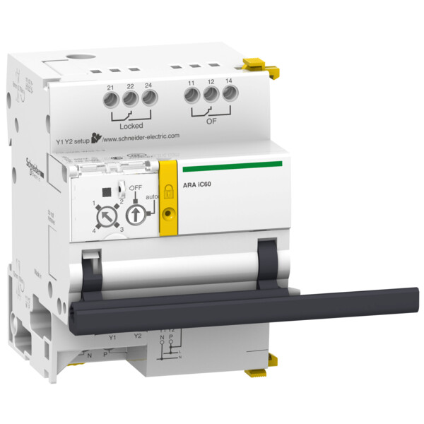 Acti9, ARA iC60 automatisme de réarmement pour disjonteur 3P 4P 230VCA 50Hz - Schneider Electric - A9C70134