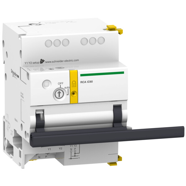 Acti9, RCA télécommande pour disj iC60 3P, 4P sans interface Ti24 230VCA 50Hz - Schneider Electric - A9C70114