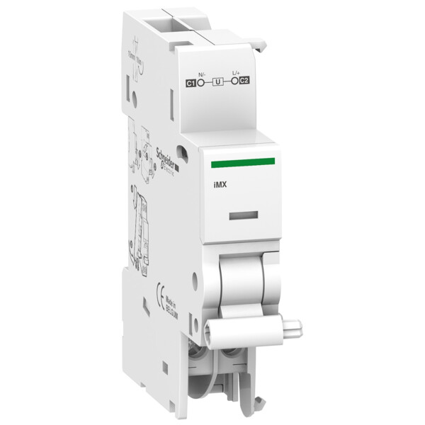 ACTI9, IMX DÉCLENCHEUR À ÉMISSION DE TENSION 12-24VCA/VCCcti9, imx déclencheur à émission de tension 12-24vca/vcc - Schneider Electric - A9A26478