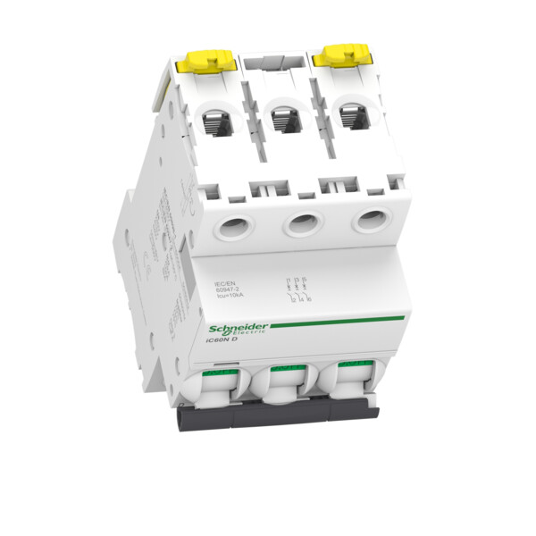 Acti9, iC60N disjoncteur 3P 6A courbe D - Schneider Electric - A9F75306
