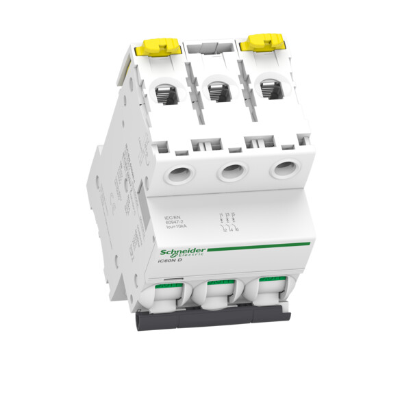 Disjoncteur Acti9 iC60N 3P 16A courbe D - Schneider Electric - A9F75316