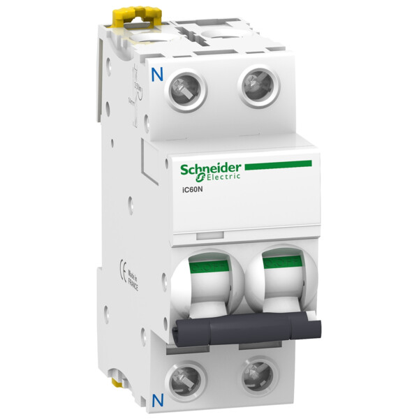 Disjoncteur 1 P+N 40 A Courbe C Acti9 iC60N Schneider - Schneider Electric - A9F77640