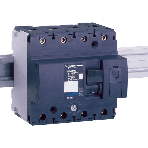 Schneider Electric Disjoncteur Modulaire Multi 9 Ng125L 4 Pôles 20 A Courbe C - Schneider Electric - 18823