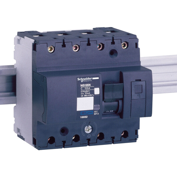Schneider Electric Disjoncteur Modulaire Multi 9 Ng125L 4 Pôles 40 A Courbe C - Schneider Electric - 18826