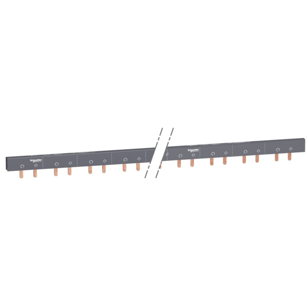 Acti9 iC60, peigne à dents, auxiliaire + 2 pôles, 100A, 57 modules de 18mm - Schneider Electric - A9XAH257