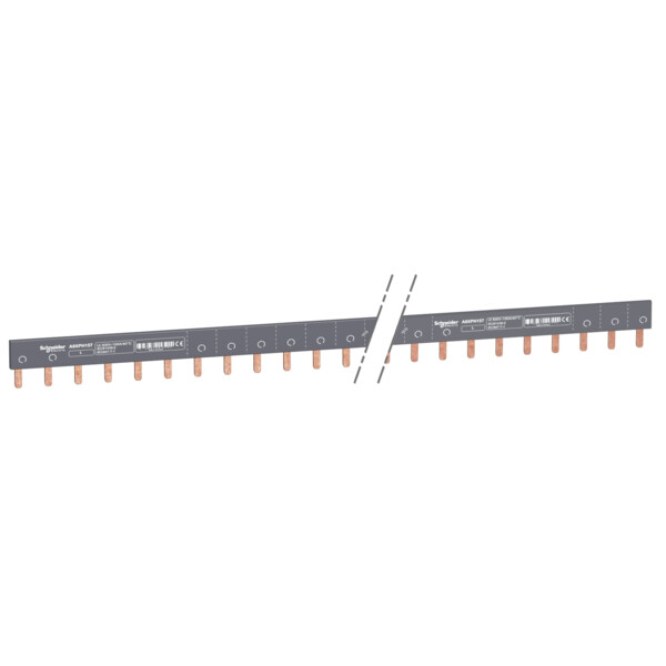 Acti9 iC60, peigne à dents, 1 pôle, 100A, 57 modules de 18mm - Schneider Electric - A9XPH157