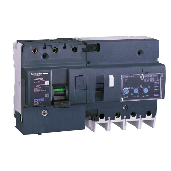 VIGI NG125 4P 125A 0,3-3A - Schneider Electric - 19048