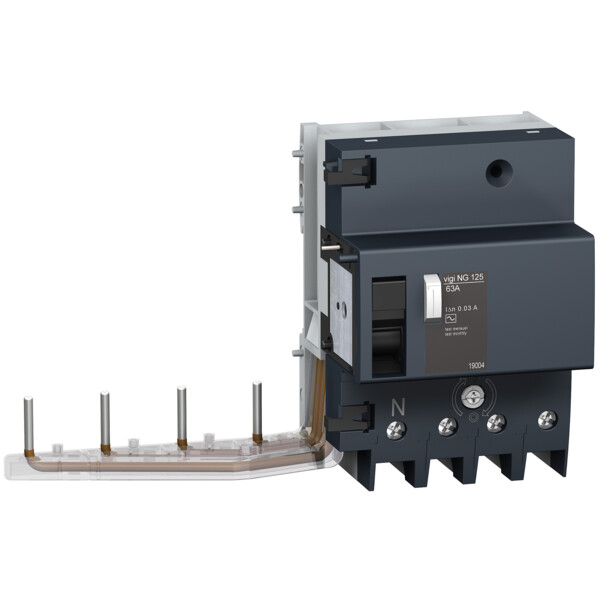 bloc differentiel Vigi NG125 63 A 4P 230 a 415 V 30 mA - Schneider Electric - 19004