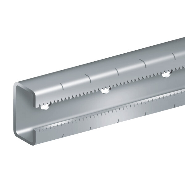 PROFILE CRANTE L=2000 - Schneider Electric - AM1EC200