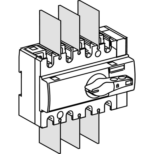 Schneider Electric 6 Separateurs de Phases (Ins100/160) - Schneider Electric - 28959