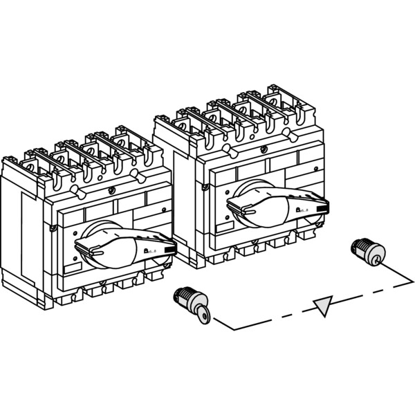 Schneider Electric Dispositif de Verr. Pr Serurre Ronis ou Profalux (Ins320/630) - Schneider Electric - 31088