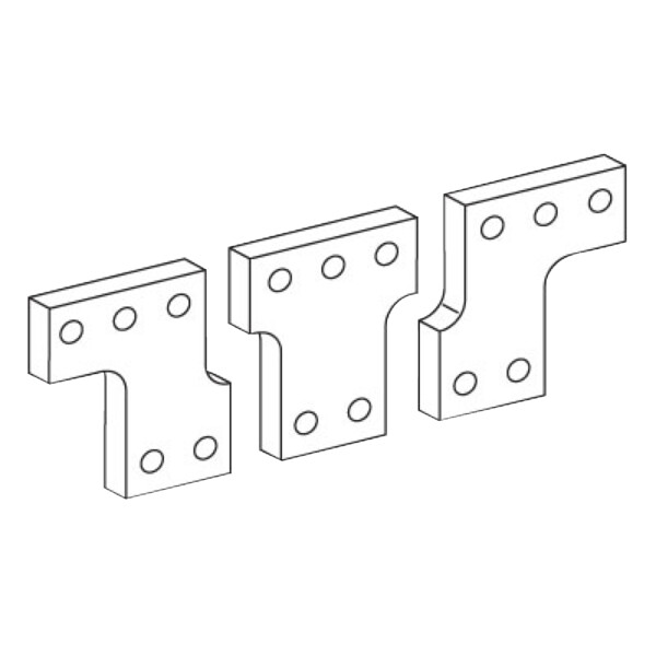 Schneider Electric Jeu D Épanouisseur Au Pas de 95 Mm à Platine pour Ins Et Inv 630B à 1600 3P - Schneider Electric - 31305