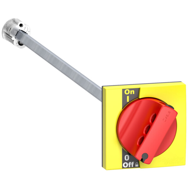 CDE ROT. PROL. FRONTALE R OUGE ET JAUNE - - Schneider Electric - LV428942