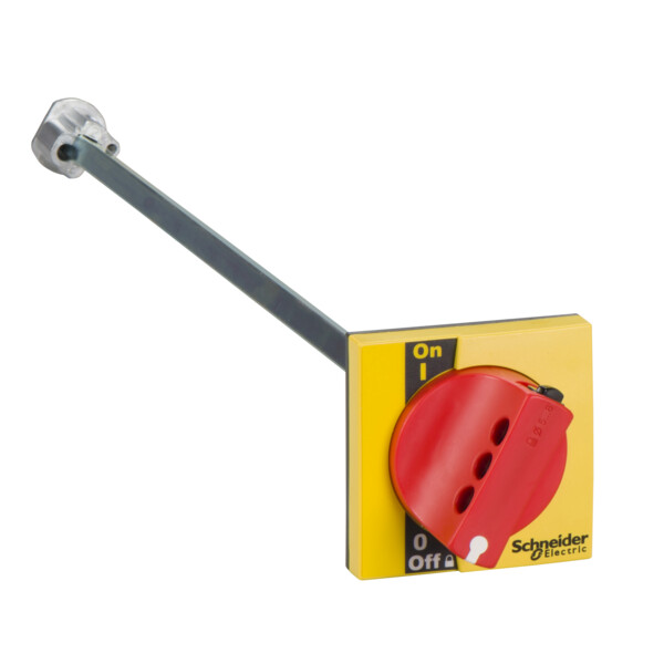 CDE ROT. PROL. FRONTALE R OUGE ET JAUNE - - Schneider Electric - LV428942