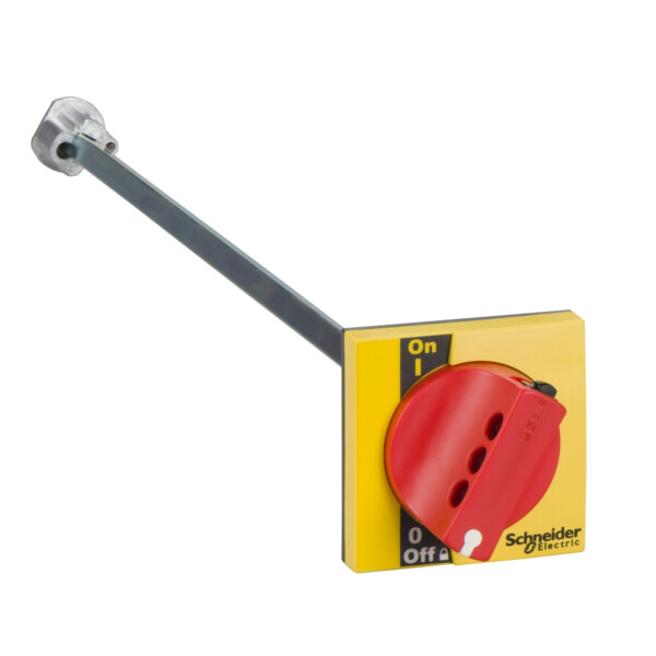 CDE ROT. PROL. FRONTALE R OUGE ET JAUNE - - Schneider Electric - LV428942