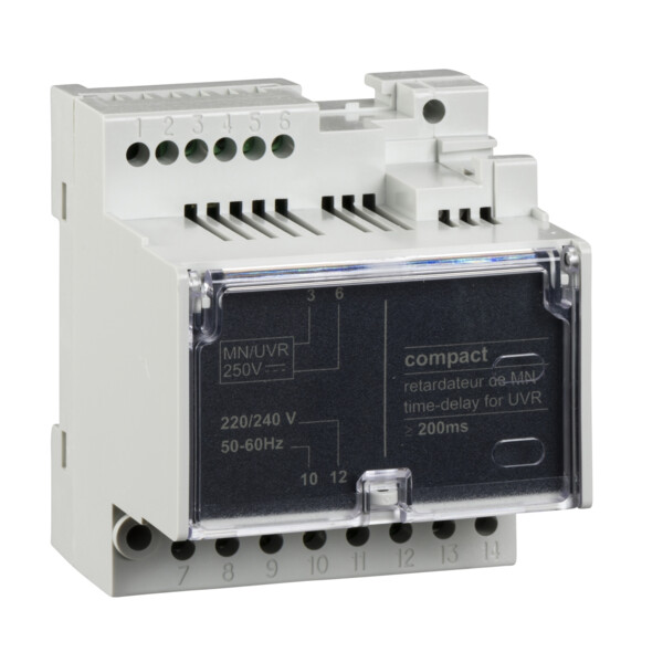 TEMPORISATEUR MN 220-240V CA 50/60HZ  ACCESSOIRE DISJONCTEUR NS80-NSX630 - Schneider Electric - LV429427