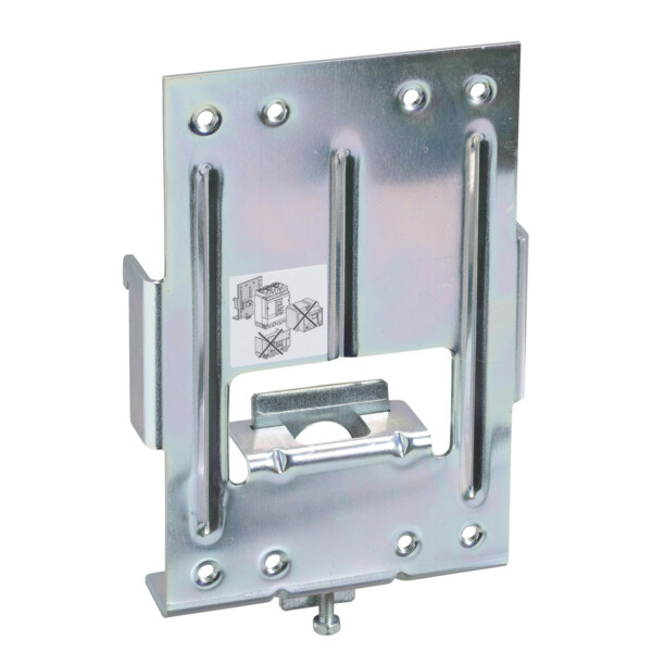 PLATINE D ADAPTATION SUR RAIL DIN  ACCESSOIRE DISJONCTEUR NSX100 250 - Schneider Electric - LV429305