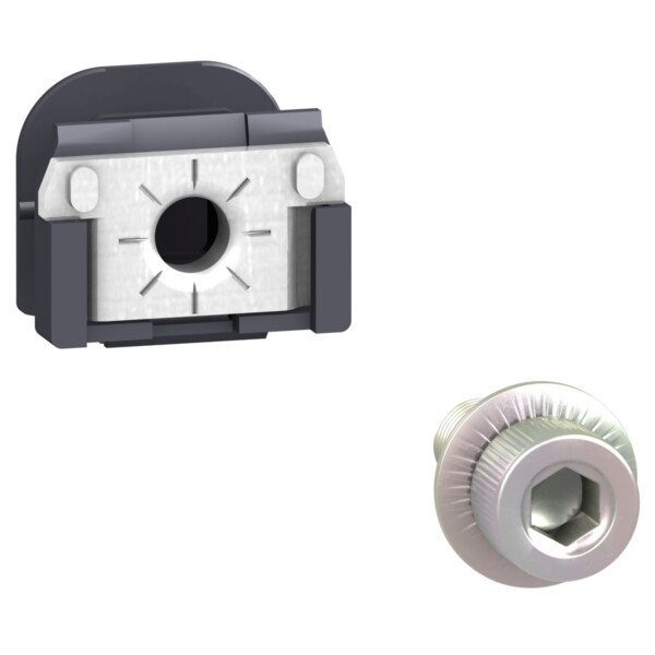 12 ECROUS M8 CLIPSABLES PRISE AVANT  ACCESSOIRE DISJONCTEUR NSX160 250 INV INS - Schneider Electric - LV430554