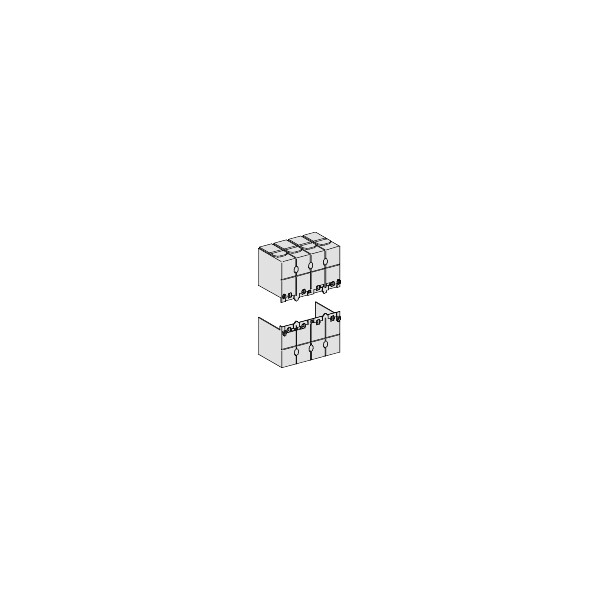 Cache Raccordement 3p - Schneider Electric - LV433638