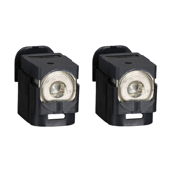 2 BORNES ALU POUR CABLES 25 A 95MM2 (NSX - Schneider Electric - LV429255
