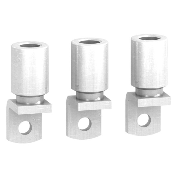 3 COSSES ALU 150MM*2 SEP PHASES  ACCESSOIRE DISJONCTEUR NSX100-250 INV/INS - Schneider Electric - LV429504
