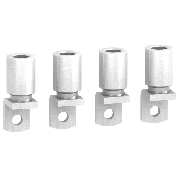 4 COSSES ALU 150MM*2 SEP PHASES  ACCESSOIRE DISJONCTEUR NSX100-250 INV/INS - Schneider Electric - LV429505