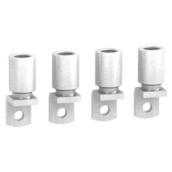 4 COSSES ALU 185MM*2 SEP PHASES  ACCESSOIRE DISJONCTEUR NSX100-250 INV/INS - Schneider Electric - LV429507