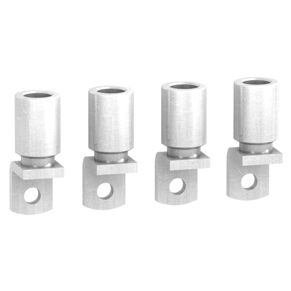 4 COSSES ALU 185MM*2 SEP PHASES  ACCESSOIRE DISJONCTEUR NSX100-250 INV/INS - Schneider Electric - LV429507