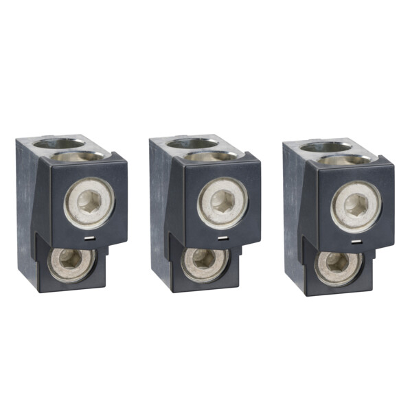 3 BORNES 2X 35-240MM*2 SEP PHASES  ACCESSOIRE DISJONCTEUR NSX400/630 INV/INS - Schneider Electric - LV432481