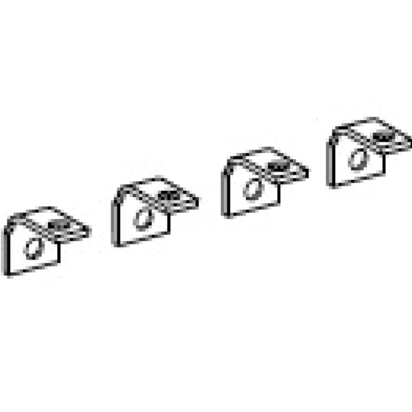 4 PLAGES EQUERRE SEP PHASES  ACCESSOIRE DISJONCTEUR NSX400/630 INV/INS - Schneider Electric - LV432485