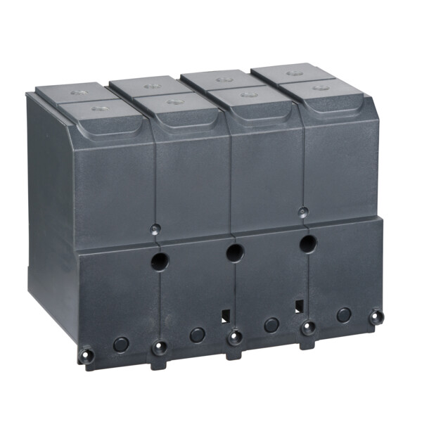 1 JEU DE CACHE-BORNES 4P POUR MISE EN PA - Schneider Electric - LV438337