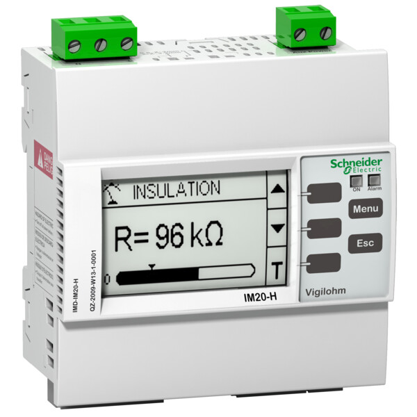 Vigilohm, Contrôleur Permanent d'Isolement hôpital IM20H - Schneider Electric - IMD-IM20-H